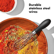 OXO 7.25-Inch (Pack of 2) / Negro / Soft Grip Whisks