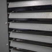 200,000 BTU Big Maxx Natural Gas Forced-Air Unit Heater by Mr. Heater – 199996, powder coated carbon steel, Grey, Model F263063