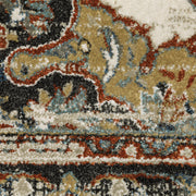 Oriental Weavers 6" x 5'3" / Beige/ Blue / Modern Drop Cloths & Plastic Sheeting