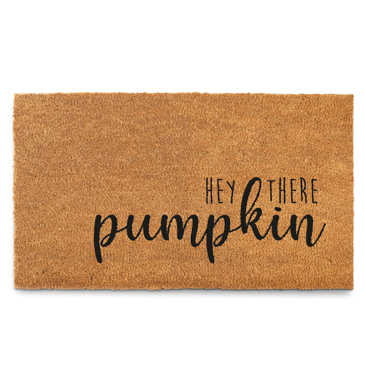 MAINEVENT Hey There Pumpkin Doormat, Coir Fiber, Hey There Pumpkin