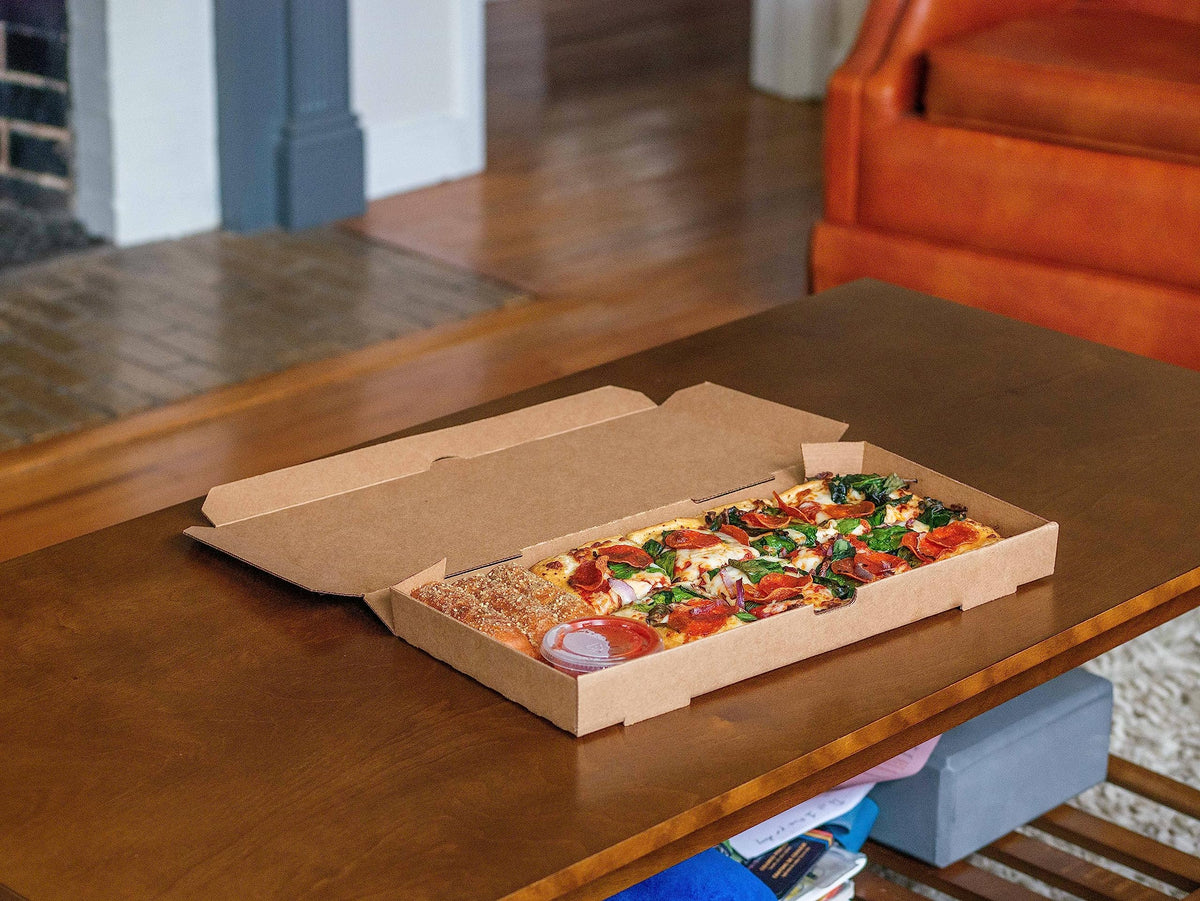 SCT Corrugated Flatbread Pizza Box by SOUTHERN CHAMPION TRAY – 1.55, 100.0 fluid_ounces, Cardboard, Brown, Pack of 100