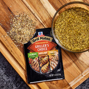 McCormick Griller's Choice Chicken Marinade Mix by Grill Mates – 1.12 Ounce (Pack of 12), Pack of 12