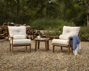 Lakeside Deep Seating Set / by Polywood – Onesize, High Density Polyethylene, Teak / Dune Burlap, Pack of 3, Model PWS518-2-TE145999
