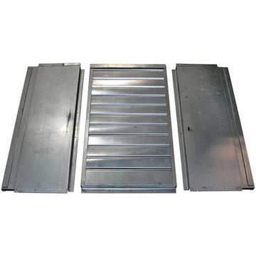 AllPoints 263141 Aluminized Steel Deflector Assembly Kit - Default Title