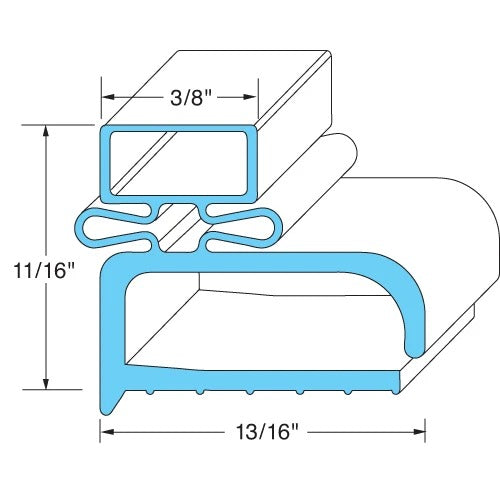 AllPoints 741010 Door Gasket - Default Title