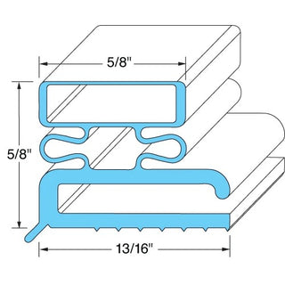AllPoints 741037 Door Gasket - Default Title