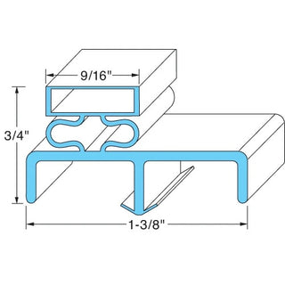 AllPoints 741067 Door Gasket - Default Title