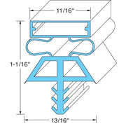 AllPoints 741073 Door Gasket - Default Title