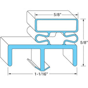AllPoints 741165 Door Gasket - Default Title