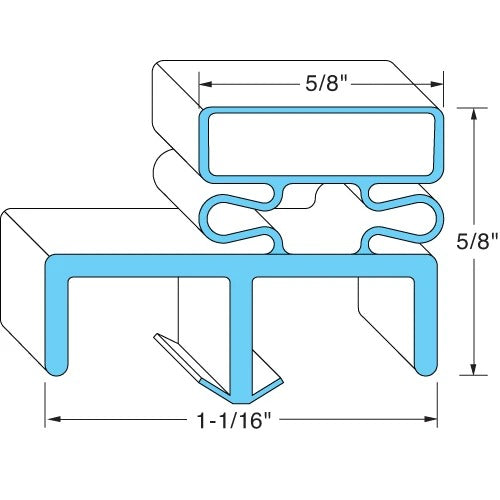 AllPoints 741165 Door Gasket - Default Title