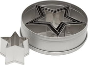 Ateco Plain Edge Star Cutters (6 Piece Set)
