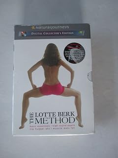 The Lotte Berk Method, 4 Disc Set: Basic Essentials, Hip Hugger Abs, Muscle Eats Fat, High Round Assets