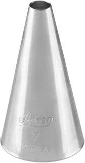 Ateco 7mm Round Silver Stainless Steel Piping Tip