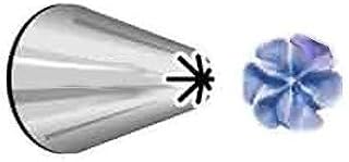 Ateco Star Piping Tip, Silver, Stainless Steel