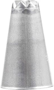 Ateco Silver Aluminum Flower Piping Tip Decorating Tip 108
