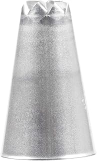 Ateco Silver Aluminum Flower Piping Tip Decorating Tip 108