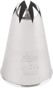 Ateco Pastry Tube - Closed Star - Size 6