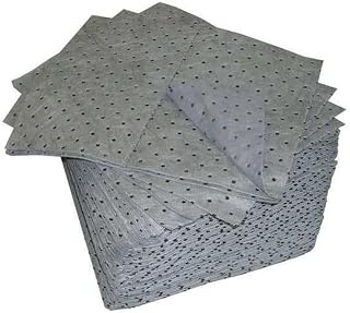 Oil-Dri Sorbent Pad, 23 gal, 15 in x 19 in, Universal, Gray, Polypropylene L90530-1 Each