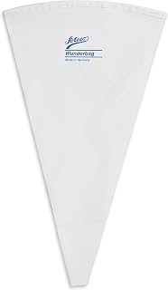 Ateco Wunderbag Decorating Bag, 10-Inch, Reusable, Professional Grade & Heavy Duty Construction, White