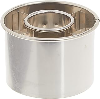 Ateco 14422 2 1/2" Stainless Steel Doughnut Cutter