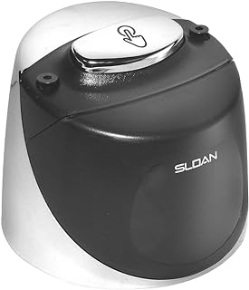 Sloan EBV-142-A Single Flush Cover Assembly with Push-Button and Lens