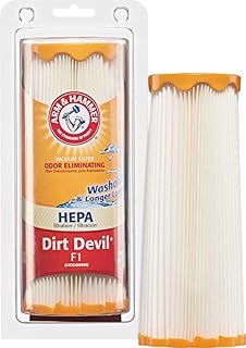 Arm & Hammer HEPA Vacuum Filter, Replacement for Dirt Devil Style F1