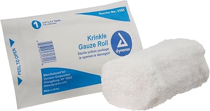 Dynarex White Fluff Bandage Roll Sterile 4.5" x 4.1 Yd 3161 1 per Pack