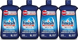 Finish Jet-Dry Rinse Aid, 8.45oz, Dishwasher Rinse Agent & Drying Agent (4X8.45oz)