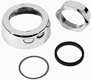 Sloan F-55-A Regal Spud Coupling Assembly, 1-1/4" x 3", Chrome, Repair Part