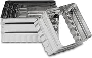 Ateco Double Sided Square Cutter Set 6pc
