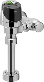 Sloan ECOS 8111 Sensor Water Closet Flushometer, 1.6/1.1 GPF, Chrome