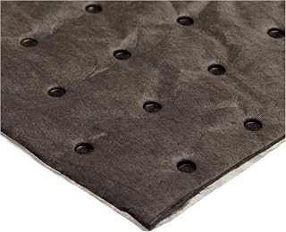 Oil-Dri L90907 15" W x 19" L Universal Heavy Weight Bonded Perforated Pads (50 Mats/Box)