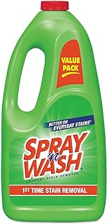 Spray 'n Wash Pre-Treat Laundry Stain Remover Refill, 60 fl oz Bottle (Pack of 6)