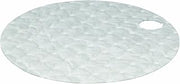 Oil-Dri Sorbent Pad, 22 in Dia., Oil, White, Polypropylene L90910-1 Each