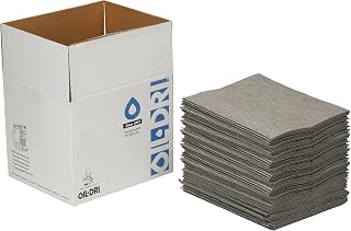 Oil-Dri L91003 15" W x 19" L Universal Light Weight Perforated Pad, 200 Mats/Box