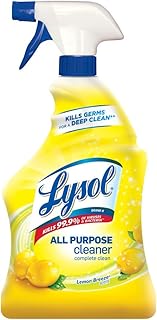 LYSOL Brand Ready-To-Use All-Purpose Cleaner, Lemon Breeze, 32 Oz Spray Bottle