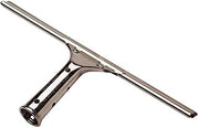 Ettore Professional Window Squeegee, Stainless Steel, 10-In.