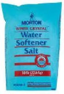 Morton F149800000G Pure & Natural Water Softening Crystals, 50 Lbs. - Quantity 49