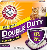 Arm & Hammer Double Duty Clumping Cat Litter, 14lb