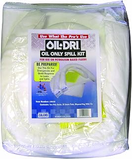 Oil-Dri L90425 5 Gallon Compact Oil-Only Zippered Spill Kit