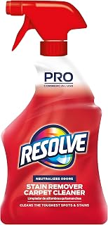 Professional RESOLVE Spot And Stain Carpet Cleaner, 32 Oz Spray Bottle