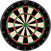 Hey Play Bristle and Metal Dart Board, 18”