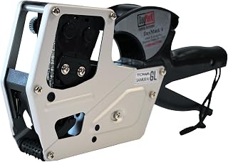 DayMark Metal Date Coder DM4 SpeedyMark 4, 2-Line Marking Gun Labeler, Layout C