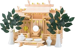 神棚の里(Kamidananosato) kamidana no sato Roofing sansha tsumugi Shrine Set