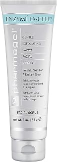 Pharmagel Enzyme Ex-Cell - Gentle Papaya Face Exfoliator Scrub for All Skin Types (3 Ounce)