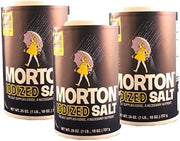 Morton Iodized Salt 26oz 3pcs