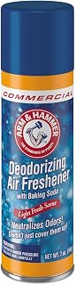 Arm & Hammer Baking Soda Air Freshener, Light Fresh Scent, 7 Oz Aerosol Spray