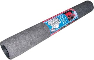 Oil-Dri L90793 Needle Punched Polypropylene Mini Garage Guard Industrial Rug, 3' L x 2' W, 1-Roll