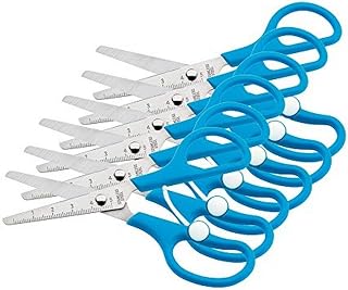 Acme United E-20558 00 Children's Scissors with Opening Aid Rounded Tip 13 cm Pack of 6 Blue