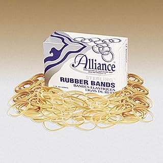 ALLIANCE RUBBER 24335 Sterling Ergonomically Correct Rubber Bands, #33, 3-1/2 x 1/8, 850 Bands/1lb Box